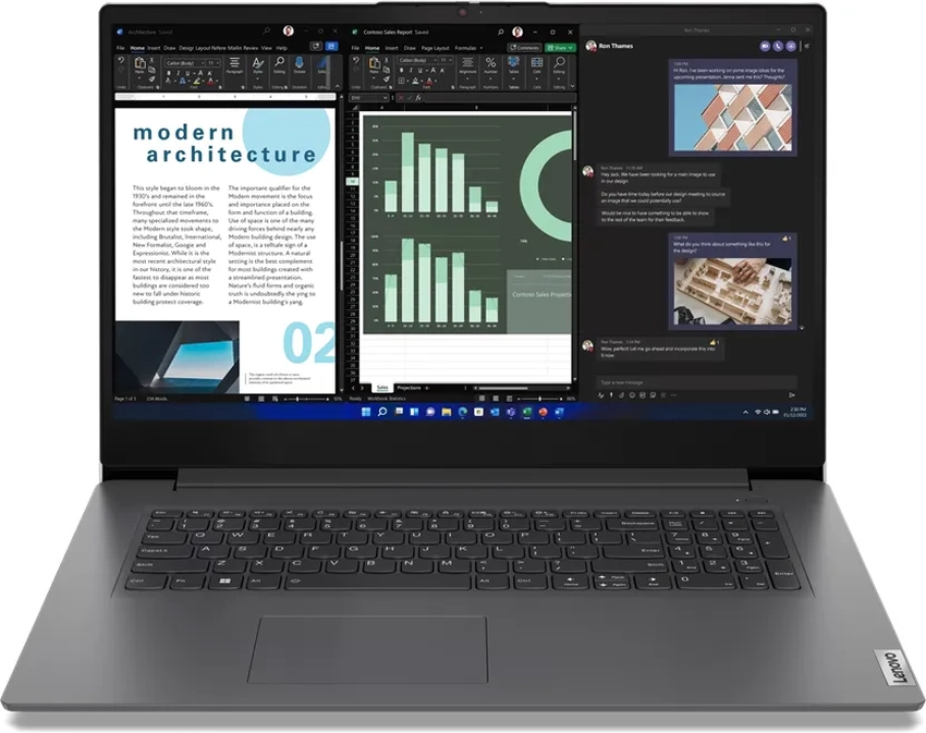Intel Core i3-1315U (1 2 - 4 5 GHz) 8 GB DDR4-3200 SSD 256 GB M.2 PCIe NVMe 43 9 cm (17 3 ) FHD (920 x 1080) AG IPS LED 60 Hz Intel UHD Graphics (IGP) HDMI 1x USB-A 2.0 1x USB-A 3.2 Gen1 (5Gbps) 1x USB-C 3.2 Gen1 (DispalyPort) Wi-Fi 6 Bluetooth 5.2 SD Card Webcam Std. Kbd. Microsoft Windows 11 Pro (64-bit)