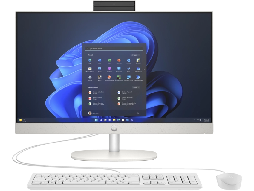 Intel Core i5-1334U (1 3 GHz) 16 GB DDR4-3200 SSD 512 GB PCIe NVMe Intel Iris Xe Graphics (IGP) Wi-Fi 6 (802.11ax) Bluetooth 5.3 Webcam 60 5 cm (23 8 ) FHD (1920x1080) AG LED HDMI 1x USB-C 3.2 Gen1 (5Gbps) 2x USB-A 3.2 Gen2 (5Gbps) 2x USB-A 2.0 Microsoft Windows 10 Pro (64-bit)