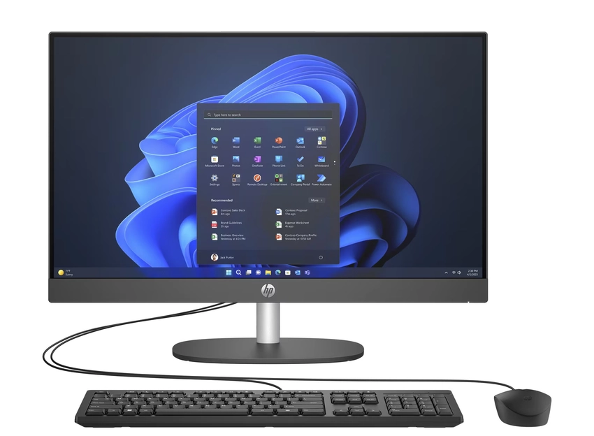 Intel Core i7-1355U (1 7 GHz) 16 GB DDR4-3200 SSD 512 GB PCIe NVMe Intel Iris Xe Graphics (IGP) Wi-Fi 6 Bluetooth 5.3 60 5 cm (23 8 ) FHD (1920x1080) AG LED HDMI 1.4 1x USB-C 3.2 Gen1 (5Gbps) 2x USB-A 3.2 Gen1 (5Gbps) 2x USB-A 2.0 Microsoft Windows 11 Pro (64-bit)
