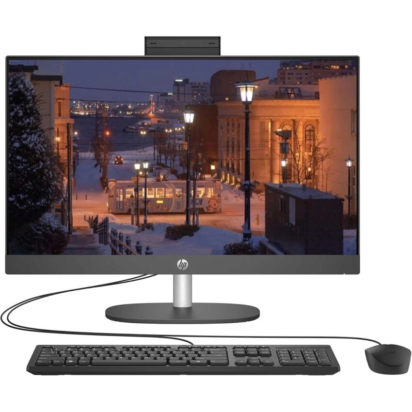 Intel Core i3-N300 (0 8 - 3 8 GHz) 8 GB DDR4-3200 SSD 512 GB M.2 PCIe NVMe Intel UHD Graphics (IGP) Wi-Fi 6 (2x2) Bluetooth 5.3 Webcam 60 5 cm (23 8) FHD (1920x1080) AG LED HDMI 1x USB-C 3.2 Gen1 (5Gbps) 2x USB-A 3.2 Gen2 (5Gbps) 2x USB-A 2.0 (480Mbps) Black Wired Kbd. Free DOS