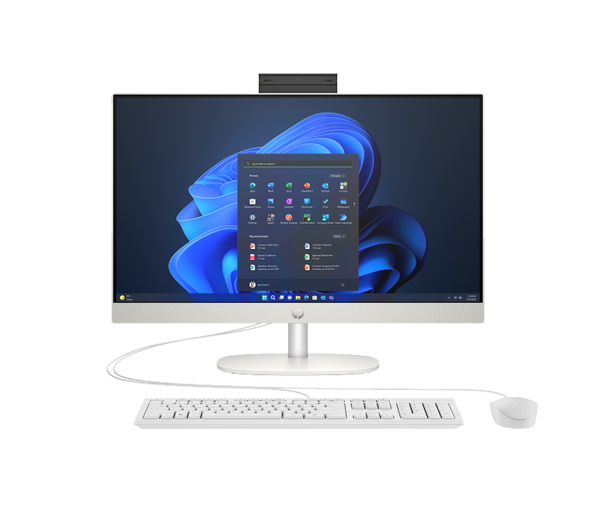 Intel Core i5-1334U (1 3 GHz) 16 GB DDR4-3200 SSD 512 GB PCIe NVMe Intel Iris Xe Graphics (IGP) Wi-Fi 6 (802.11ax) Bluetooth 5.3 Webcam 60 5 cm (23 8) FHD (1920x1080) AG LED HDMI 1x USB-C 3.2 Gen1 (5Gbps) 2x USB-A 3.2 Gen2 (5Gbps) 2x USB-A 2.0 Wired Kbd. Microsoft Windows 11 Pro (64-bit)