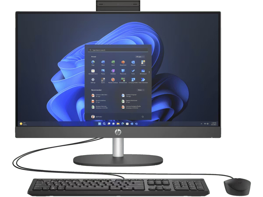 Intel Core i5-1335U (1 3 GHz) 16 GB DDR4-3200 SSD 512 GB PCIe NVMe Intel Iris Xe Graphics (IGP) Wi-Fi 6 Bluetooth Webcam 60 5 cm (23 8) FHD (1920x1080) AG LED HDMI 1x USB-C 3.2 Gen1 (5Gbps) 2x USB-A 3.2 Gen2 (5Gbps) 2x USB-A 2.0 Microsoft Windows 11 Pro (64-bit)