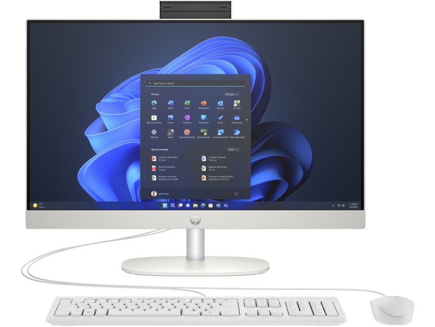 AMD Ryzen R5 7520U (2 8 GHz) 16 GB LPDDR5-6400 SSD 512 GB M.2 PCIe NVMe 60 5 cm (23 8 ) FHD (1920x1080) AG LED AMD Radeon 610M Graphics (IGP) HDMI 1x USB-C 3.2 Gen1 (5Gbps) 2x USB-A 3.2 Gen1 (5Gbps) 2x USB-A 2.0 Wi-Fi 6 Bluetooth 5.3 Gb LAN Webcam Microsoft Windows 11 Pro (64-bit)