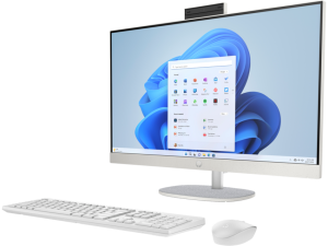 Intel Core i7-1355U (1 7 GHz)  8 GB DDR4-3200  SSD 512 GB M.2 PCIe NVMe  68 6 cm (27) FHD (1920x1080) UWVA LED  Intel Iris Xe Graphics (IGP)  HDMI  1x USB-C (5Gbps)  2x USB-A 3.2 Gen1 (5Gbps)  2x USB-A 2.0  Wi-Fi  Bluetooth  Webcam  Wireless  Microsoft Windows 11 Home (64-bit)
