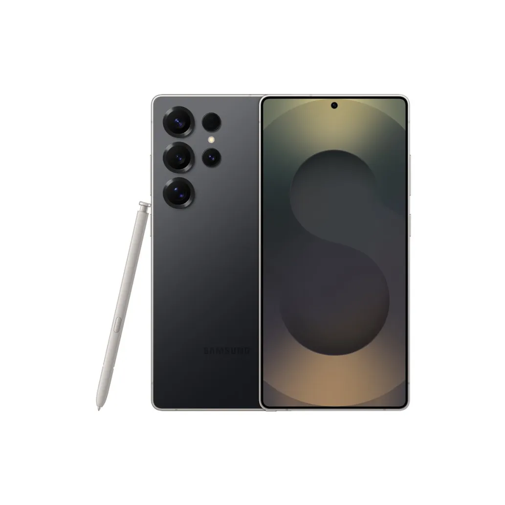 Vrhunski Samsung Galaxy S25 Ultra z vgrajenim pisalom S Pen in ohišjem iz titana — 12 GB RAM 256 GB pomnilnika 6 9 (17 5 cm) AMOLED zaslon 120 Hz z ločljivostjo 1440 x 3120 čitalnik prstnih odtisov v zaslonu 5G USB-C Bluetooth WiFi OneUI 8.5 Android 16. Odprta embalaža — pregledan in nerabljen s polno garancijo.