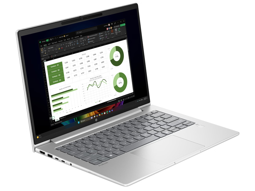 Prenosnik HP ProBook 4 G1q 14 AI | Snapdragon X1 / Qualcomm Snapdragon X / RAM 32 GB / SSD Disk / 14,0″ WUXGA - slika 2