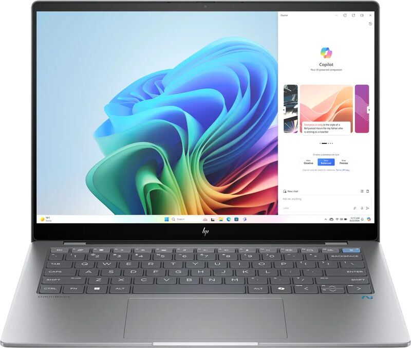 AMD Ryzen™ AI 7 350 2 0 GHz Octa-Core (8C 16T) 5 0 GHz Max Boost Speed 32 GB LPDDR5 ONBOARD 1 TB NVMe SSD 35 6 cm (14 0) Sijajni (BrightView gloss) Touch 2.8K 2880 x 1800 @120Hz AMD Radeon Graphics HDMI 2x USB bluetooth Microsoft Windows 11 Home (64-bit)
