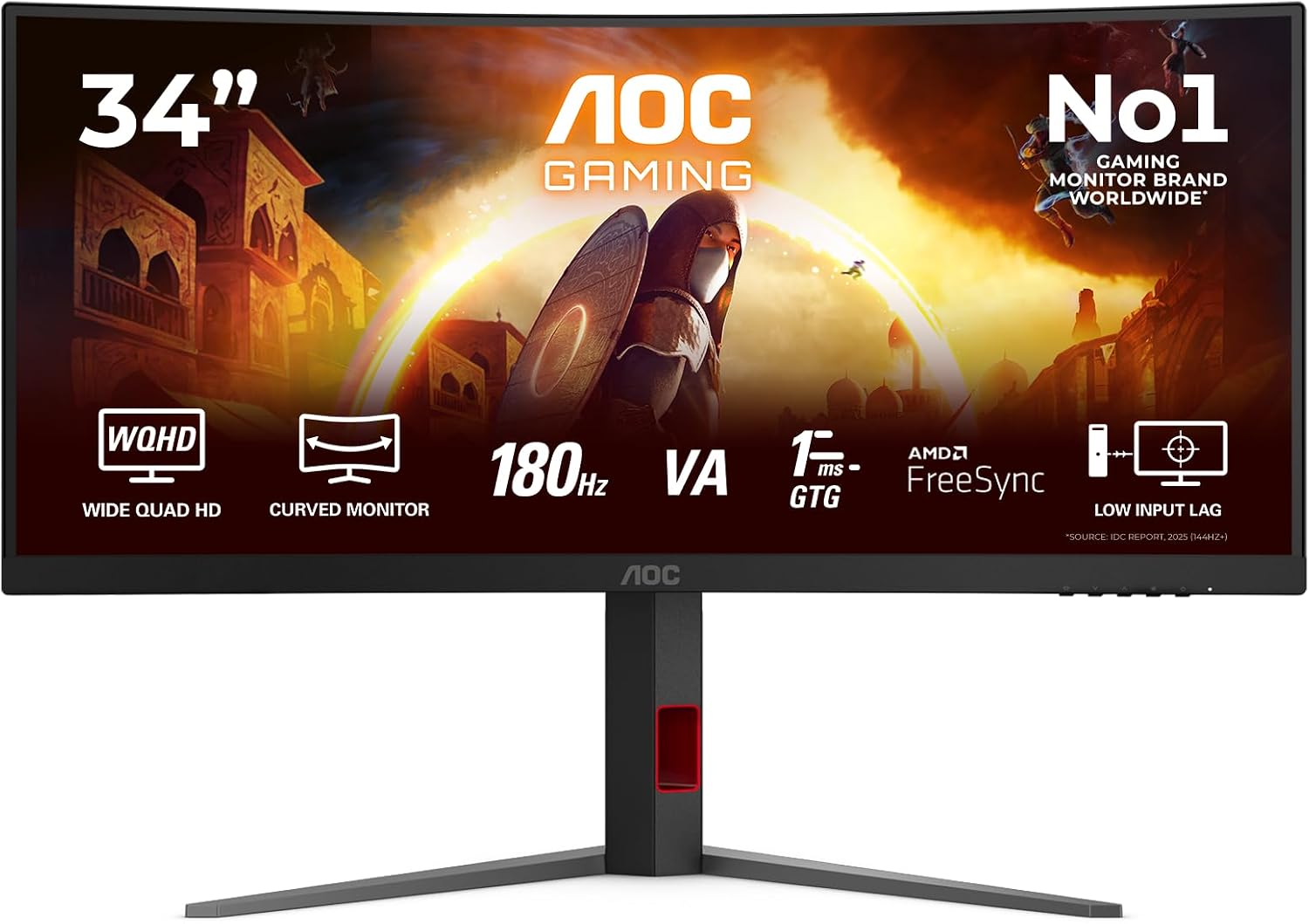 Monitor AOC CU34G4 86,36 cm (34″) UWQHD 1ms - slika 2
