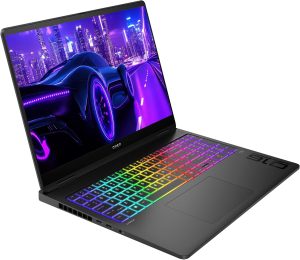Intel® Core™ Ultra 9 275HX   2 7 GHz   Icositetra-Core (24C 24T)   Turbo Speed 5 4 GHz  32 GB DDR5 SODIMM  1 TB NVMe SSD  40 64 cm (16 0)  Matiran (AntiGlare  matt)  WQXGA   2560 x 1600 @240Hz  Nvidia GeForce RTX 5080 Max-Q   Mobile 16GB  HDMI  Thunderbolt  2x USB  Backlit keyboard  bluetooth  Microsoft Windows 11 Home (64-bit)