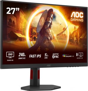 68 58 cm (27)  WQHD   2560 x 1440  240 Hz  350 cd m2  178° 178°  Matiran  2x HDMI  1x DisplayPort