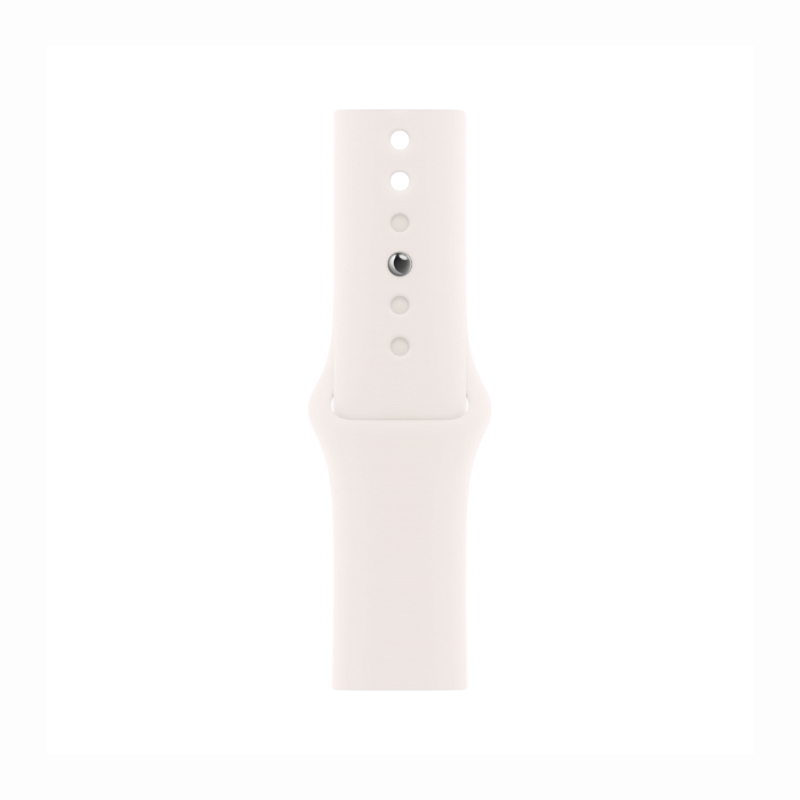 Apple Watch Series 11 46mm GPS Rose Gold Aluminium Case with Light Blush Sport Band – M/L